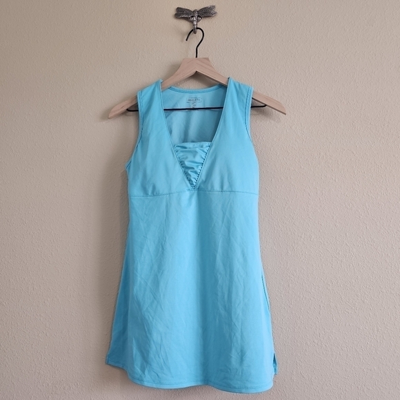 🔵 2 for $40 🔵 ATHLETA BRA-SIZED SWIM DRESS - Picture 1 of 9